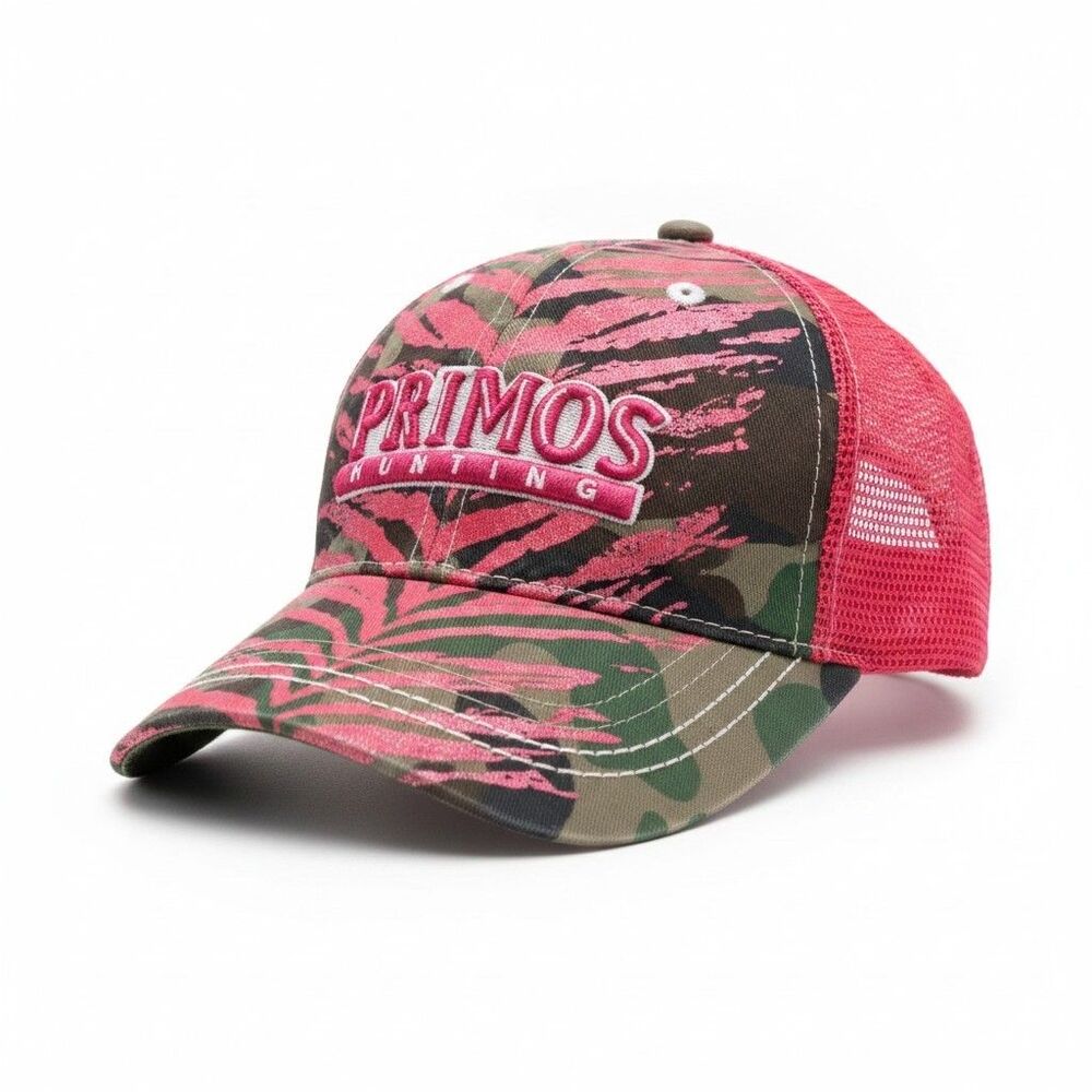 Primos Hunting Youths Girls Camo Pink Adjustable Baseball Hat